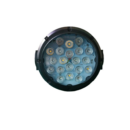 25W Round Flood Light Lens Profile